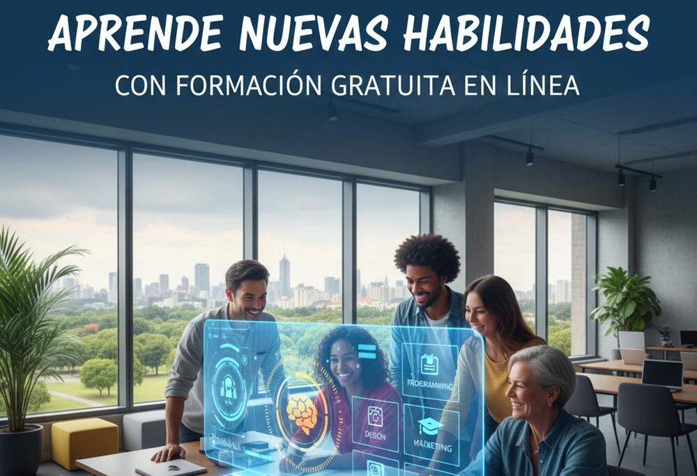 En este momento estás viendo Aprende nuevas habilidades con formación gratuita en línea