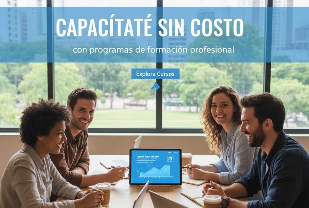 En este momento estás viendo Capacítate sin costo con programas de formación profesional