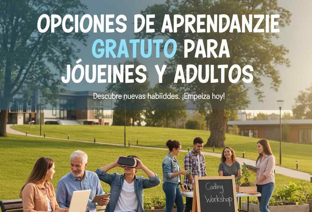 Lee más sobre el artículo Opciones de aprendizaje gratuito para jóvenes y adultos