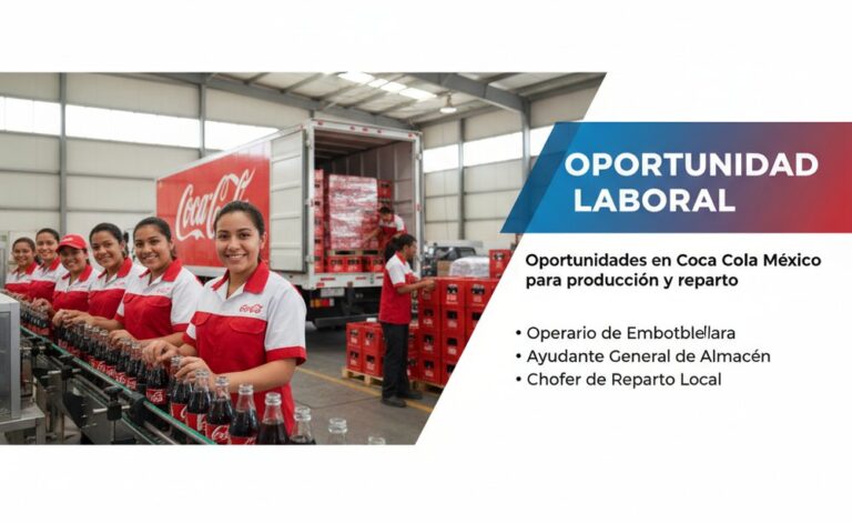 Lee más sobre el artículo Oportunidades en Coca Cola México para producción y reparto
