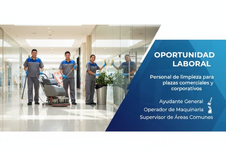 Lee más sobre el artículo Personal de limpieza para plazas comerciales y corporativos