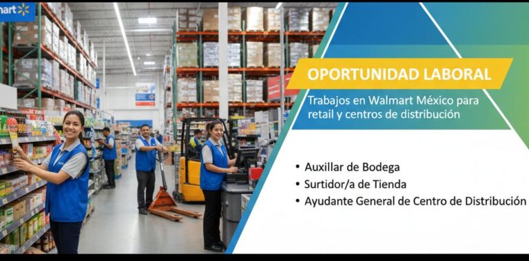 Lee más sobre el artículo Trabajos en Walmart México para retail y centros de distribución